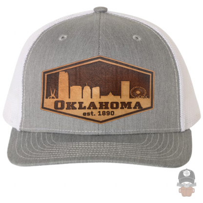 Oklahoma | Toby Edition | Leather Patch Hat