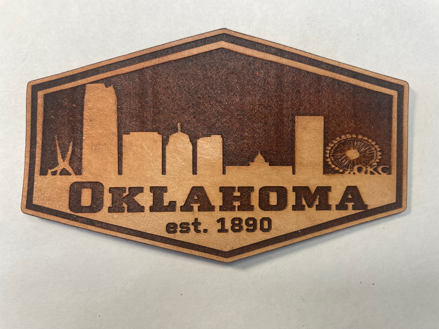 Oklahoma | Toby Edition | Leather Patch Hat