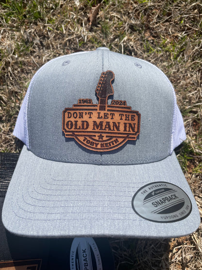 Don’t Let The Old Man In (STYLE2) | Toby Edition | Leather Patch Hat