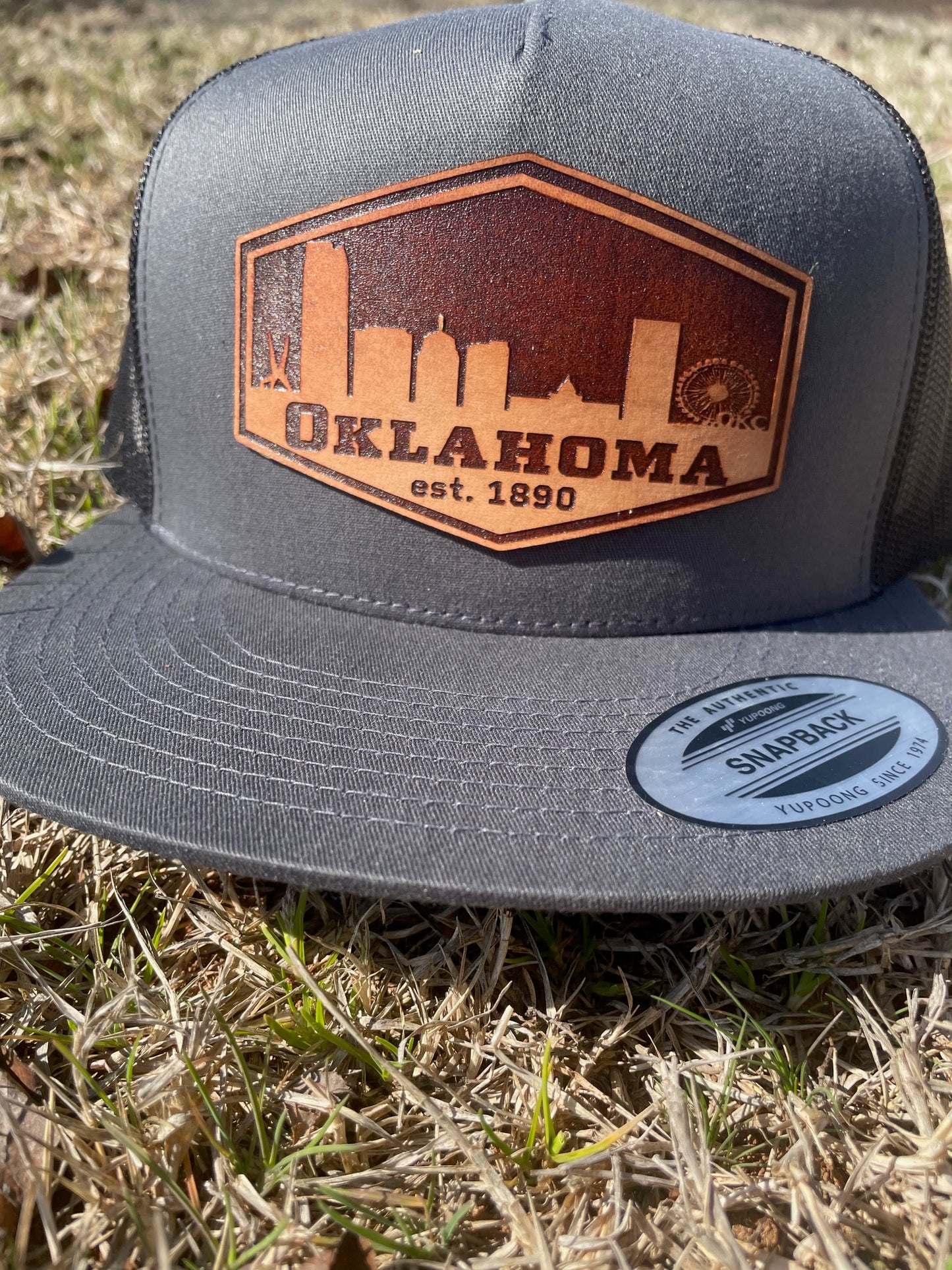 Oklahoma | Toby Edition | Leather Patch Hat