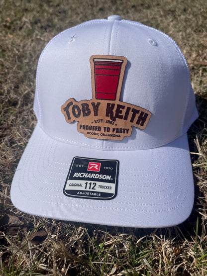 Red Solo Cup | Toby Edition | Leather Patch Hat