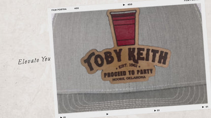 Red Solo Cup | Toby Edition | Leather Patch Hat