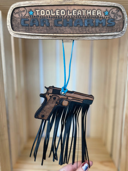 Pistol Car Charm