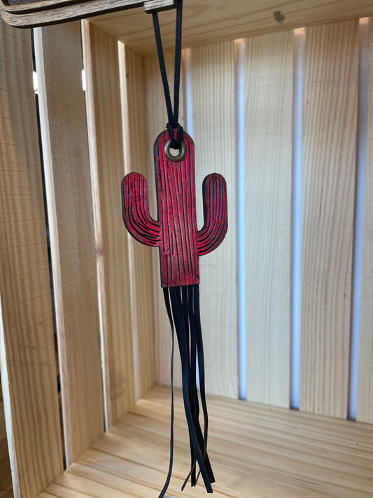 Cactus Car Charm